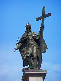  Ansicht von Citysam  Statue zu Ehren von Zygmunt III. Wasa