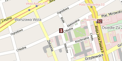 Warschauer Ghetto Stadtplan